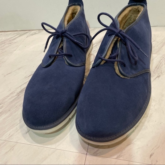UGG Men’s Maksim Blue Chukka Lace Up Shoes 18 main image 12